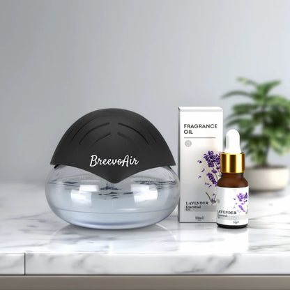 Breevo Air Purifier- Air Washer For Home and Office - Essential Oil Aroma Diffuser With LED Night light
