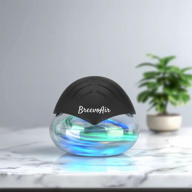 Breevo Air Purifier- Air Washer For Home and Office - Essential Oil Aroma Diffuser With LED Night light