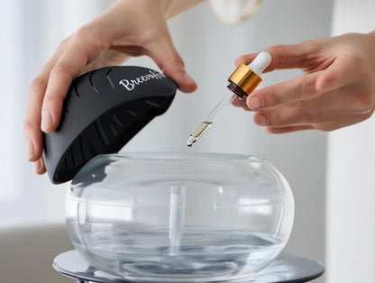 Breevo Air Purifier- Air Washer For Home and Office - Essential Oil Aroma Diffuser With LED Night light